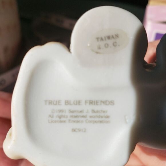 Precious Moments "True Blue Friends" 1991 - Picture 3 of 5